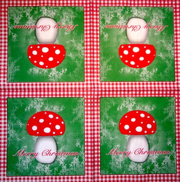 054 Glück - 1-lagig (Knicke/Flecken) - Wellenrand